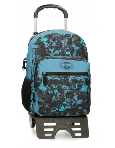 41924T1 ADAPT. BACKPACK 42CM.W/TROLLEY  SOCCER